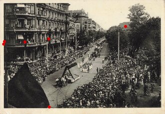 Ansichtskarte Hamburg, Olympia-Festzug 16. Juli 1936