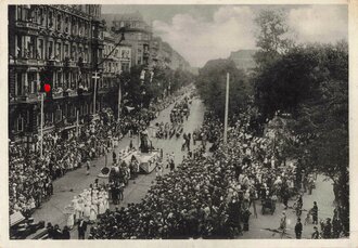 Ansichtskarte "Hamburg, Olympia-Festzug 16. Juli 1936"