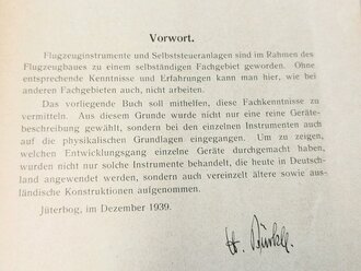 Luftfahrt Bücherei Band 17 "Instrumentenkunde", 192 Seiten mit 231 Abbildungen