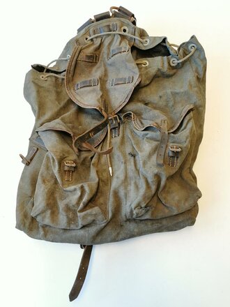 Luftwaffe Rucksack datiert 1941, ungereinigter Scheunenfund