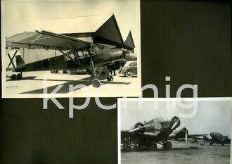 Legion Condor, Fotoalbum und Wimpel des Fred Weyers,...