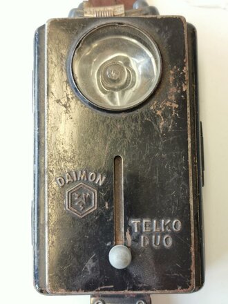 Taschenlampe Wehrmacht, Daimon Telko Duo,  Originallack,...