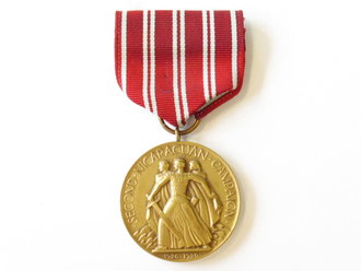 U.S. Army before WWI, medal Second Nicaraguan campaign,...