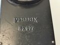 Taschenlampe Wehrmacht Pertrix No.677, guter Zustand, Funktion nicht geprüft