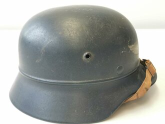 Stahlhelm Luftschutz, Originallack, ungereinigtes Stück