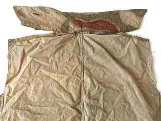Deutschland nach 1945, Bundesgrenzschutz, BGS, Stück Sumpftarnstoff aus der Jacke geschnitten, Maße 84 X  47cm