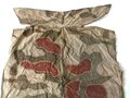 Deutschland nach 1945, Bundesgrenzschutz, BGS, Stück Sumpftarnstoff aus der Jacke geschnitten, Maße 84 X  47cm