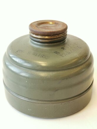 Gasmaskenfilter Wehrmacht Filtereinsatz datiert 1939 " Üb" Originallack