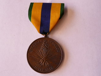 US Army before WWI, medal Mexican service 1911-1917, older reproduction