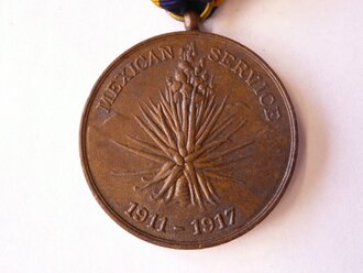 US Army before WWI, medal "Mexican service...