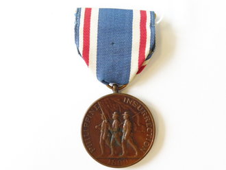 U.S. Army before WWI, medal "Philippine insurrection 1899", OLDER REPRODUCTION