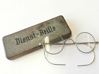 Dienst Brille Wehrmacht, getragenes Stück eines...