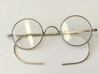 Dienst Brille Wehrmacht, getragenes Stück eines...