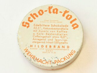 Scho-ka-kola Dose Wehrmacht-Packung 1938