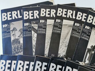 21 Ausgaben " Berlin hört und sieht" jeweils gebraucht und guter Zustand