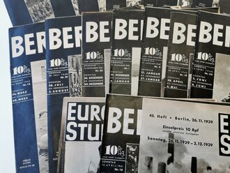 21 Ausgaben " Berlin hört und sieht" jeweils gebraucht und guter Zustand