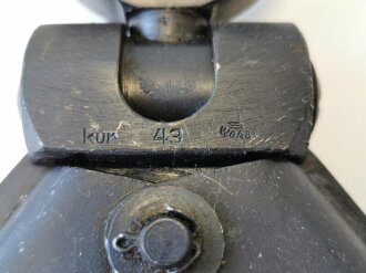 Zweibein für MG34 Wehrmacht. Original brüniert, guter Zustand