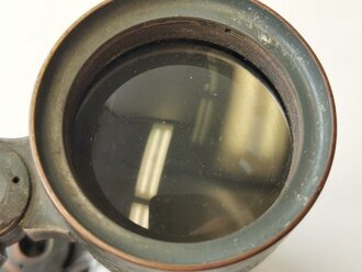1. Weltkrieg, Fernglas 08 von Goerz Berlin. Originallack, gute Durchsicht