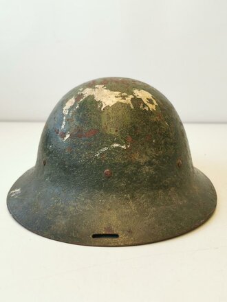1.Weltkrieg Niederlande,  Stahlhelm M16 , ungereinigtes Stück
