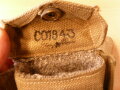 British WWII, P37 officers pistol holster with compass case, 1943 dated