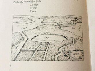"Geländebeschreibung und Geländebeurteilung" Kleinformat, 30 Seiten, guter Zustand