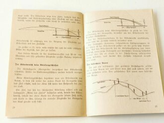 "Allgemeine Schießlehre" Kleinformat, 24 Seiten, guter Zustand