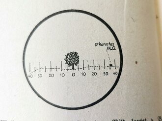 "Richtig Entfernungsschätzen" Kleinformat, 27 Seiten, guter Zustand