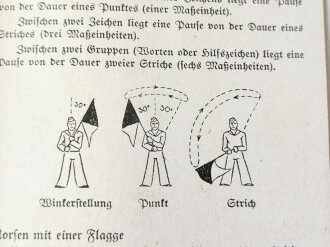 "Winken und Morsen" Kleinformat, 20 Seiten, guter Zustand