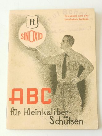 ABC für Kleinkaliber Schützen" Kleinformat, 48 Seiten, guter Zustand