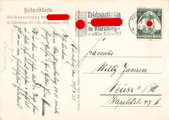 III. Reich - farbige Propaganda-Postkarte "...