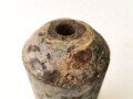 Stockmine Wehrmacht, Originallack, leer, Höhe ca 15cm und Durchmesser unten 7cm