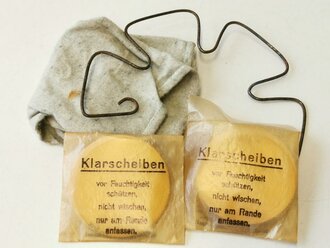 Satz Zubehör für die Gasmaskendose der Wehrmacht