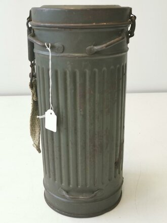 Gasmaskendose Wehrmacht Modell 1938, Originallack,...