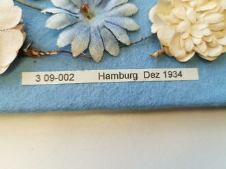 Winterhilfswerk Gau Hamburg Dezember 1934, Blumen