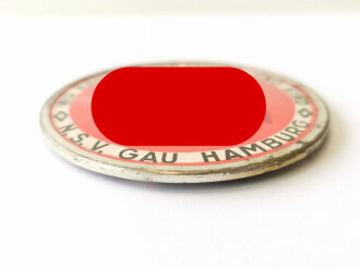 N.S. Volkswohlfahrt Gau Hamburg, Türplakette 75mm