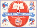 Winterhilfswerk Gau Hamburg , Spendenquittung über 2,- Reichsmark am 1. Opfersonntag 1940