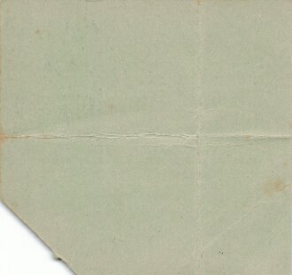 Winterhilfswerk Gau Sachsen, Eintrittskarte zum...