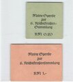 Winterhilfswerk Gau Salzburg, 2 x Spendenbeleg zur Reichsstraßensammlung 1942/43