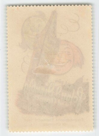 Winterhilfswerk Gau Sachsen, Vignette Fastnacht 1936...