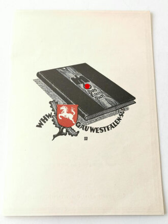 Winterhilfswerk Gau Westfalen-Süd, Faltblatt zu...