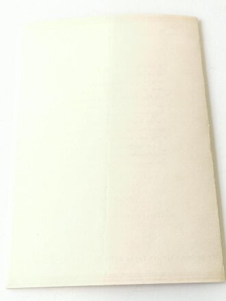 Winterhilfswerk Gau Westfalen-Süd, Faltblatt zu einer Sonderspende 1937/38