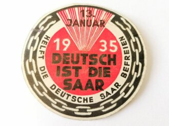 Vignette " Deutsch ist die Saar" Helft die deutsche Saar befreien 1935