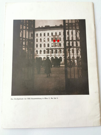 "Ein Jahr NSV Arbeit im Gau Wien 1938-1939" DIN...