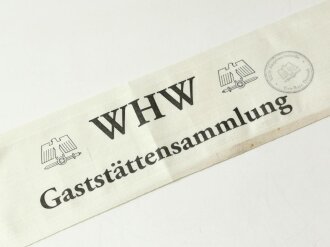 Winterhilfswerk Gau Bayr. Ostmark, Armbinde "WHW...