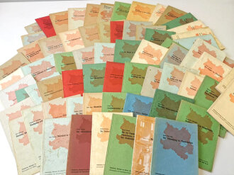 69 Ausgaben der Schriftenreihe für Heimat und Volk , Herausgegeben vom Gaupresseamt Niederdonau der NSDAP