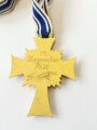 Ehrenkreuz der deutschen Mutter in gold , im Etui von Friedrich Linden Lüdenscheid