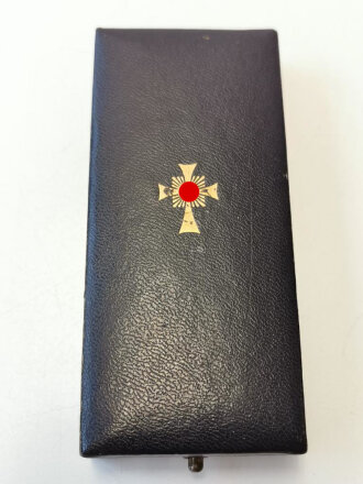 Ehrenkreuz der deutschen Mutter in gold , im Etui von A.Rettenmaier Schwäb. Gmünd