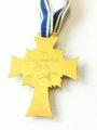 Ehrenkreuz der deutschen Mutter in gold , im Etui von Glaser & Sohn Dresden