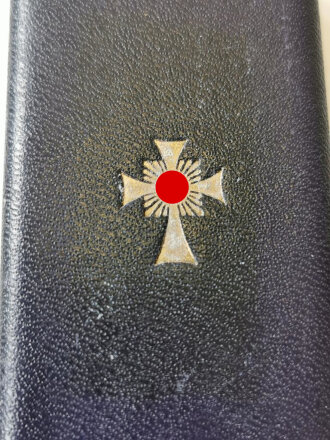 Etui zum Ehrenkreuz der deutschen Mutter in gold , Paul Meybauer Berlin