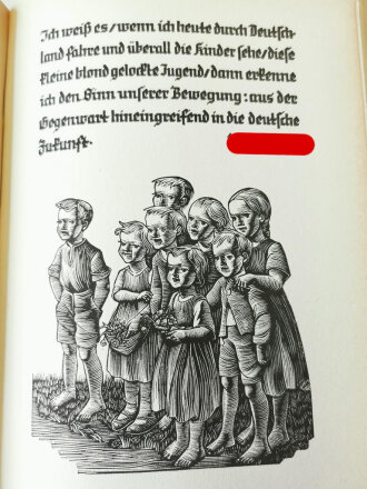 "Ewiges Deutschland " Ein deutsches Hausbuch, Weihnachtsgabe des Winterhilfswerk des Deutschen Volkes 1939, in defektem Schutzumschlag